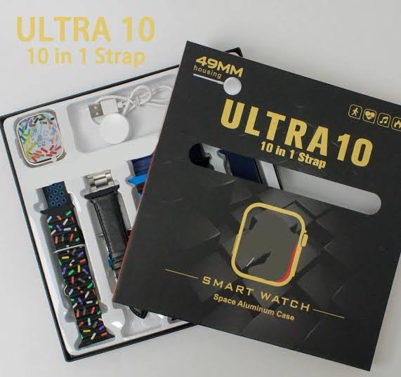 Ultra 10 in 1 Straps | Smart Watch